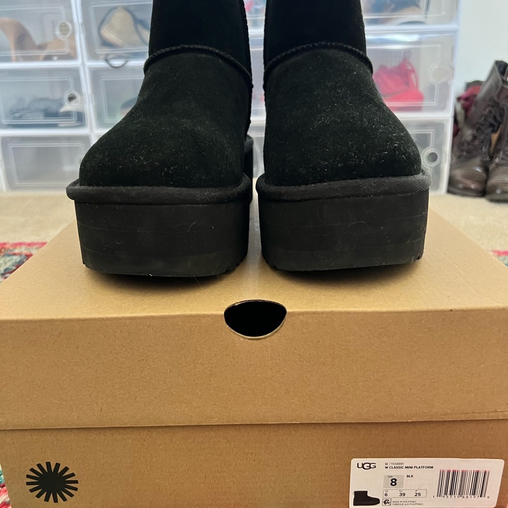 UGG Classic Mini Platform Black - 8